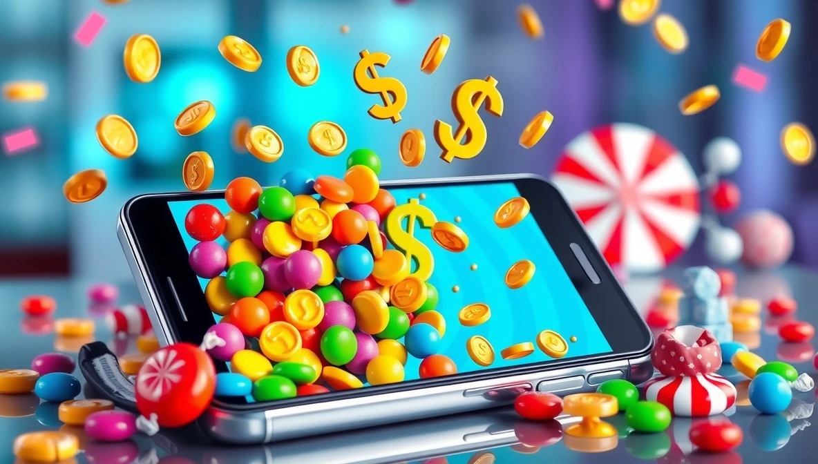 بررسی روش های کسب درامد از بازی کندی کراش