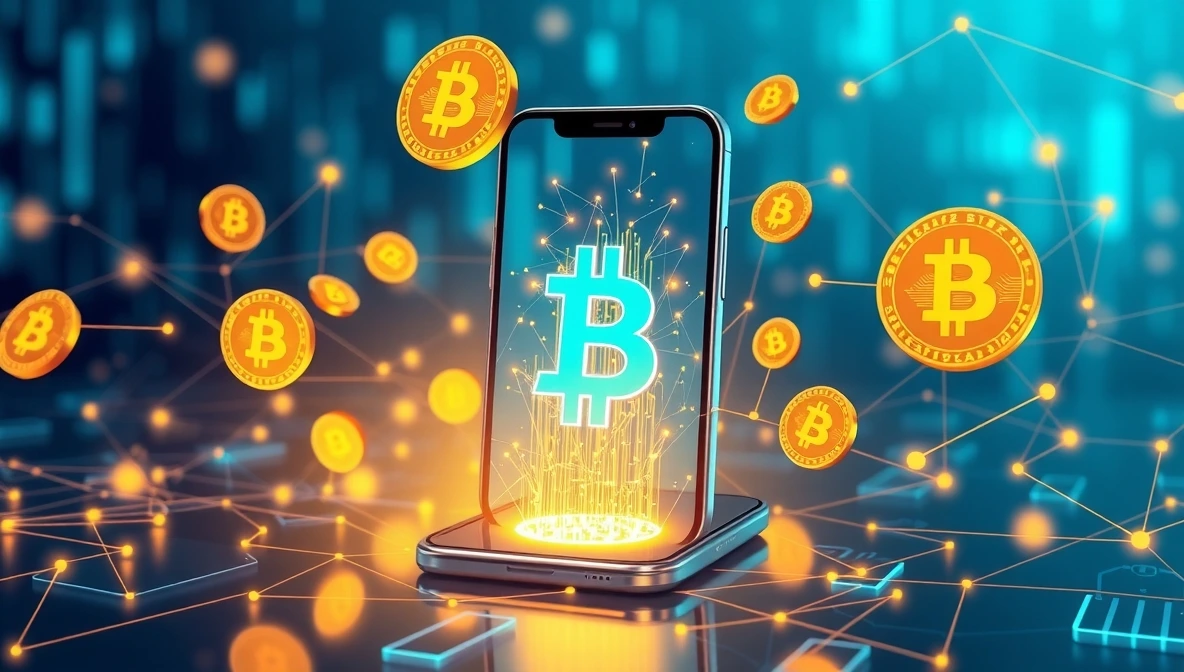 استخراج بیت کوین با گوشی از طریق نرمافزارهای ماینینگ